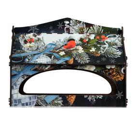 

Кормушка высокая "Снегири", цветная, 25×20×15 см