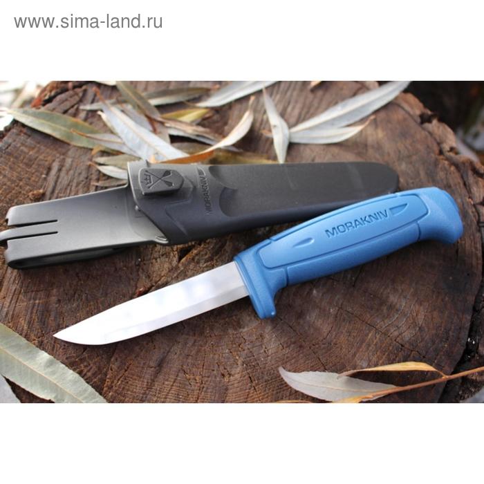 фото Нож morakniv basic 546, нерж сталь, синий, 12241