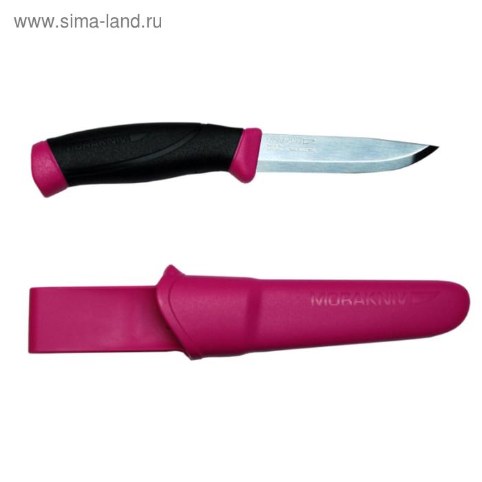 фото Нож morakniv companion magenta, нерж сталь, 12157