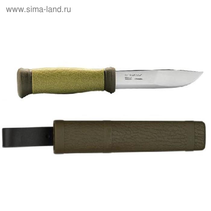 фото Нож morakniv outdoor 2000 green, нерж сталь, 10629