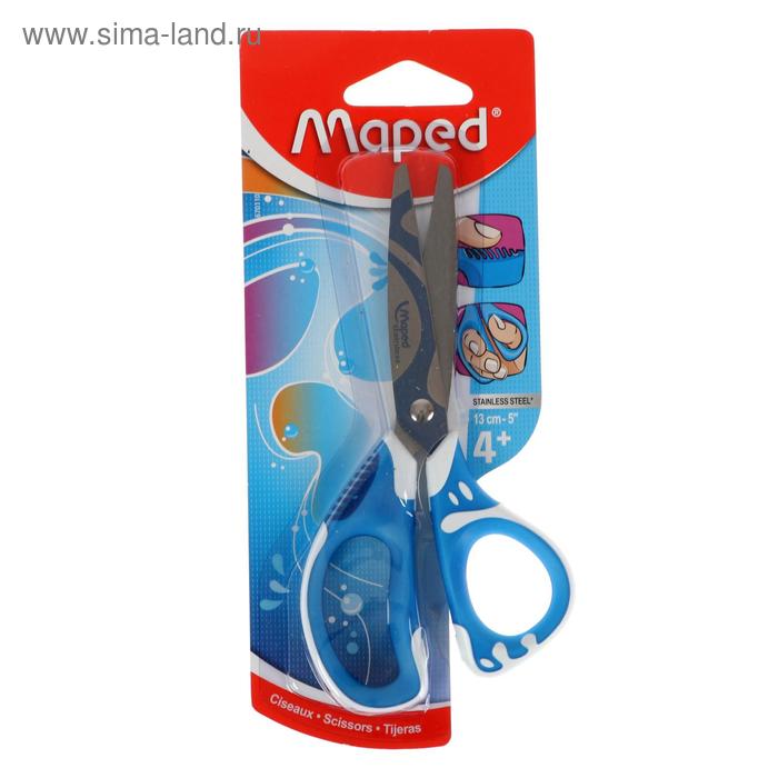 

Ножницы 13 см Maped Zenoa Fit, обрезиненные ручки, система «антишок», асимметричные, блистер