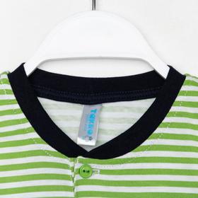 

Комплект для мальчика, цвет салатовый/полоска, рост 110 см