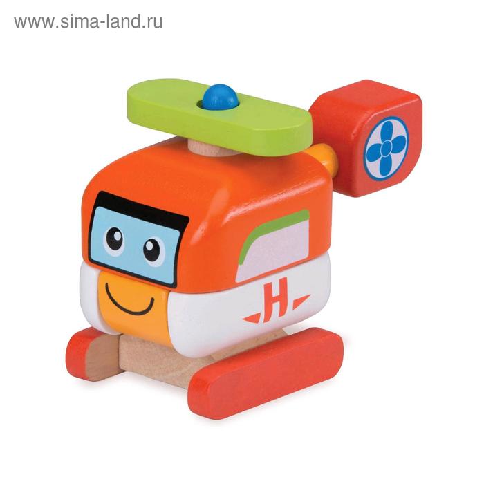 Игрушка-конструктор «Вертолёт, Miniworld» деревянная игрушка miniworld погрузчик