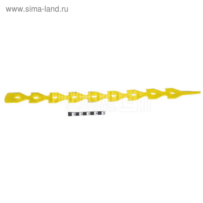 фото Ремень-стяжка, m71, желтый полиуретан