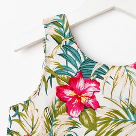 

Майка для девочки KAFTAN "Цветы 2", р.32 (110-116)