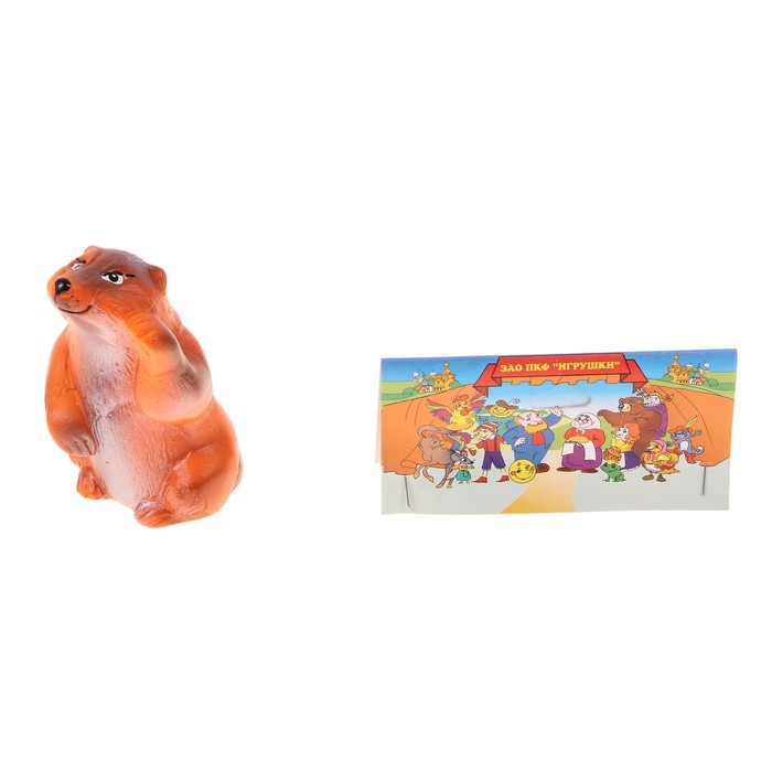 Резиновая игрушка "Барсучок"