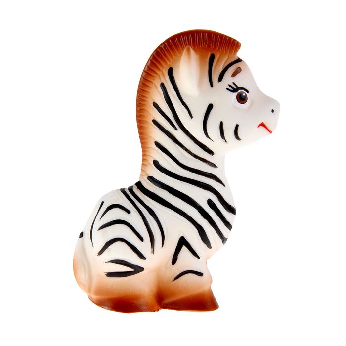 Резиновая игрушка «Зебра»