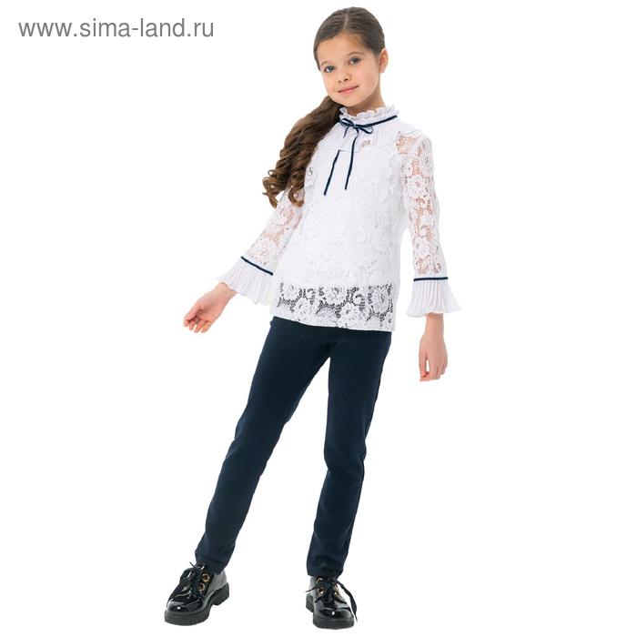 

Блузка для девочек, рост 152 см, цвет белый