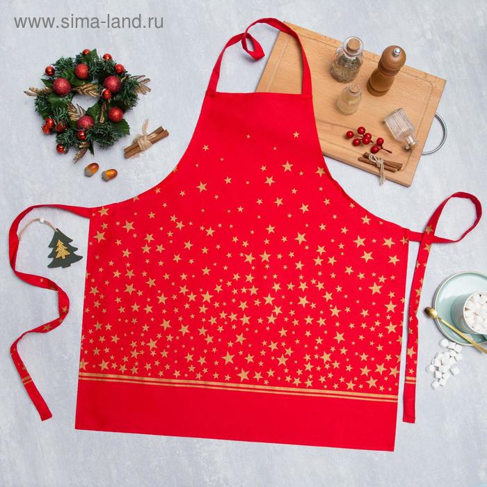 

Фартук Этель Gold stars 60х65см, 100%хл, 190г/м2