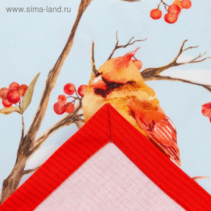 

Скатерть "Этель" Winter birds 149х110см с ГМВО, 100% хлопок, 190г/м2
