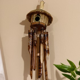 

Музыка ветра "Цветочки" бамбук 15х15х100 см