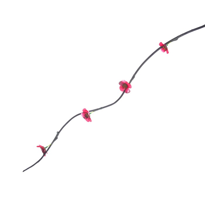 Декоративная ветка "Цветочки" микс