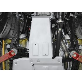 

Защита картера Rival для Jeep Wrangler JL 2017-н.в., штампованная, алюминий 4 мм, с крепежом, 333.2744.1