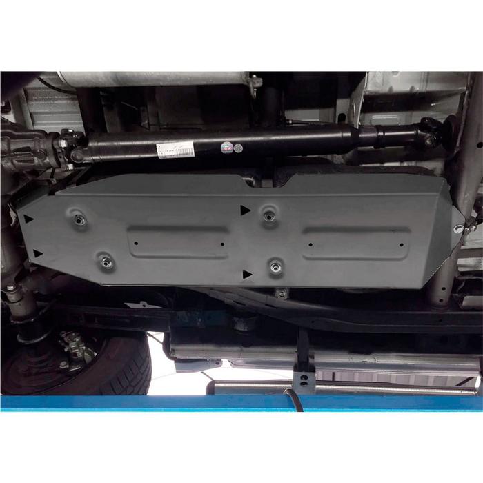 

Защита топливного бака Rival для Volkswagen Amarok 2010-2019, штампованная, алюминий 6 мм, с крепежом, 2333.5821.1.6