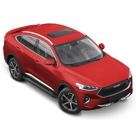 

Пороги алюминиевые "Black" Rival для Haval F7 2019-н.в., 180 см, 2 шт, F180ALB.9403.1