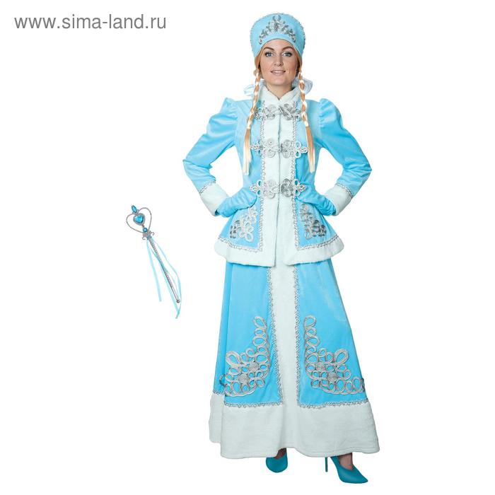 фото Карнавальный костюм «снегурочка», р. 42, рост 172 см страна карнавалия
