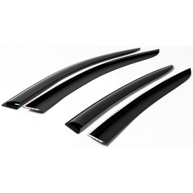

Дефлекторы окон, AutoFlex, Kia Rio 2012-2017, литьевой ПММА, 4 шт., 828302