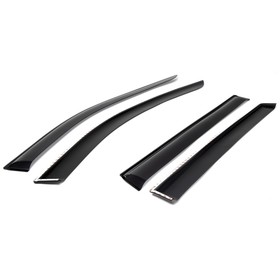 

Ветровики AutoFlex для Lada XRAY хэтчбек 2015-н.в., литьевой ПММА, 4 шт, 860312