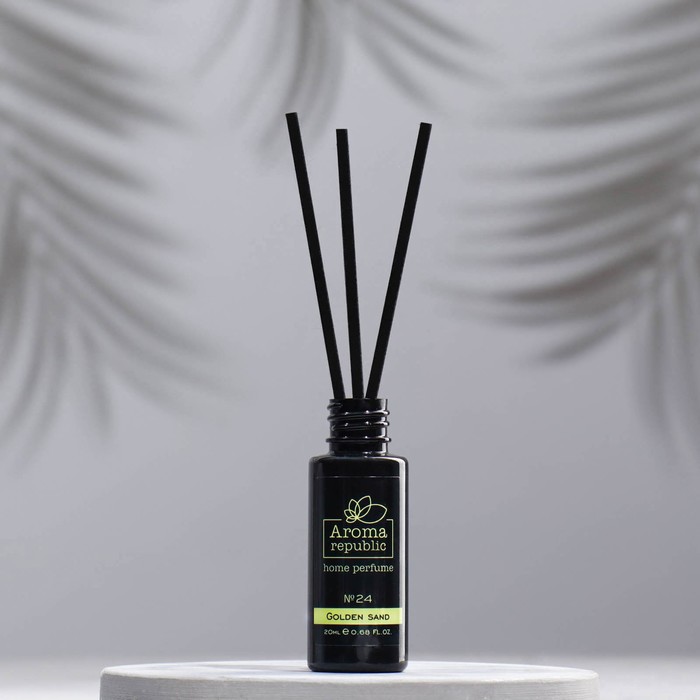 

Диффузор ароматический AROMA REPUBLIC, 20 мл, "Golden sand", бергамот и кардамон