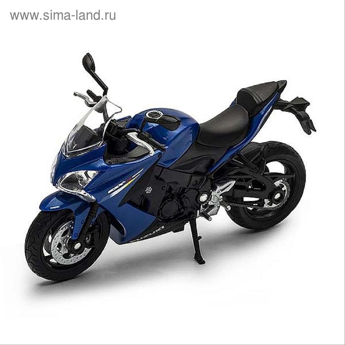 фото Модель мотоцикла suzuki gsx s1000f 1:18 welly