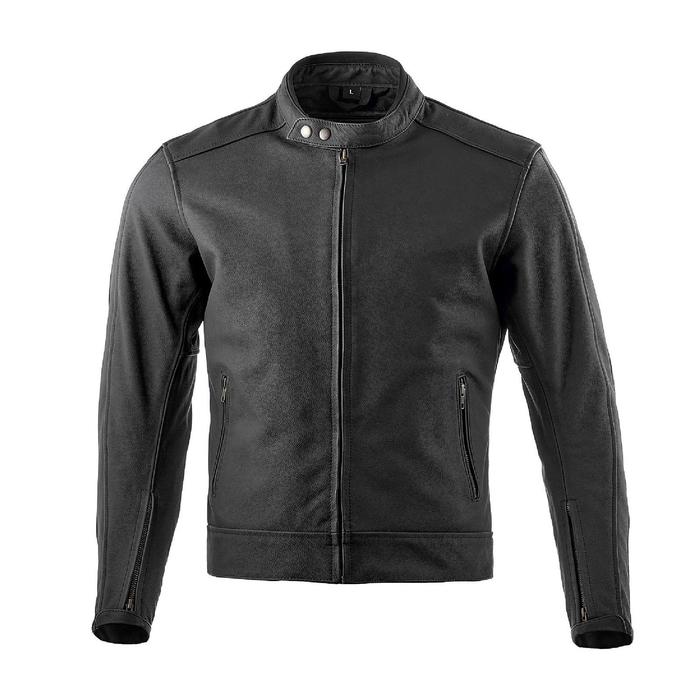 Куртка кожаная мужская CHEASTOR, размер XXL, чёрная куртка мужская wilson men черная размер xxl