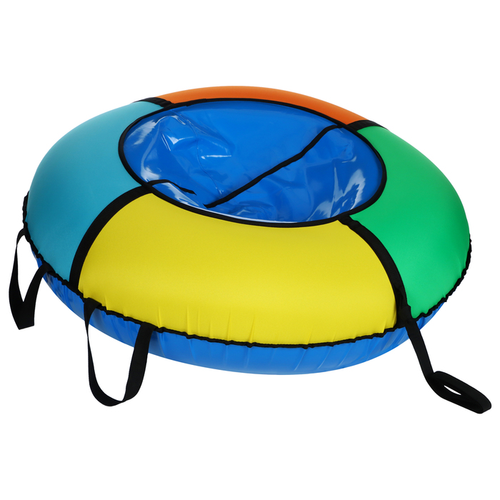 Тюбинг "Ватрушка", диаметр 110 см, цвета МИКС