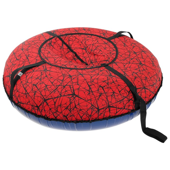 Тюбинг "Ватрушка", диаметр 110 см, с рисунком, цвета МИКС