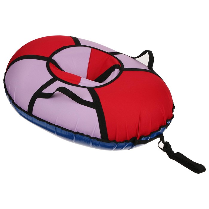 Тюбинг "Ватрушка овал", 100 х 70 см, цвета МИКС