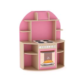 Игровой набор «Кухня», 800 × 400 × 1150 мм, цвет бежевый / розовый Ош