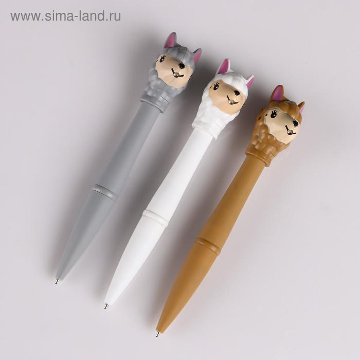 

Фонарь-ручка, лазерный, со звуком "Альпака", 14.5 см, синие чернила, микс