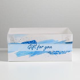 

Коробка на 6 капкейков Gift for you, 23 × 16 × 10 см