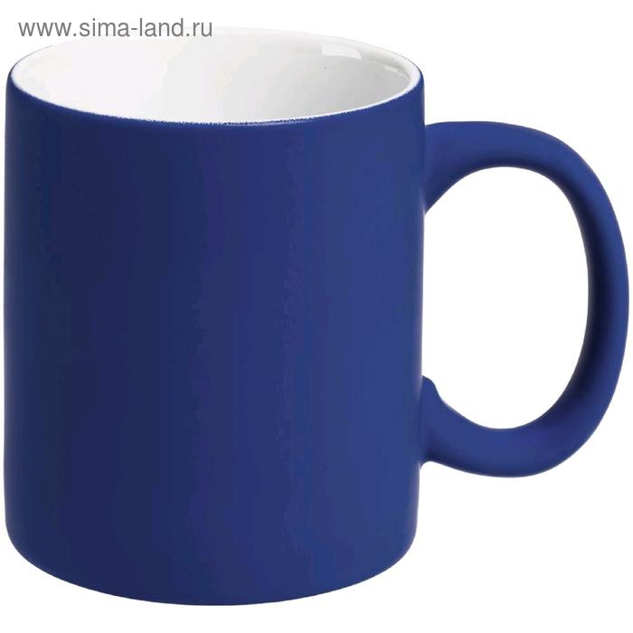 

Кружка Sippy c покрытием софт-тач, 340 мл, синяя