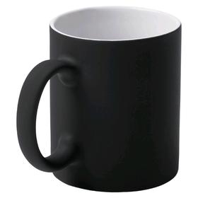 

Кружка Sippy c покрытием софт-тач, 340 мл, черная
