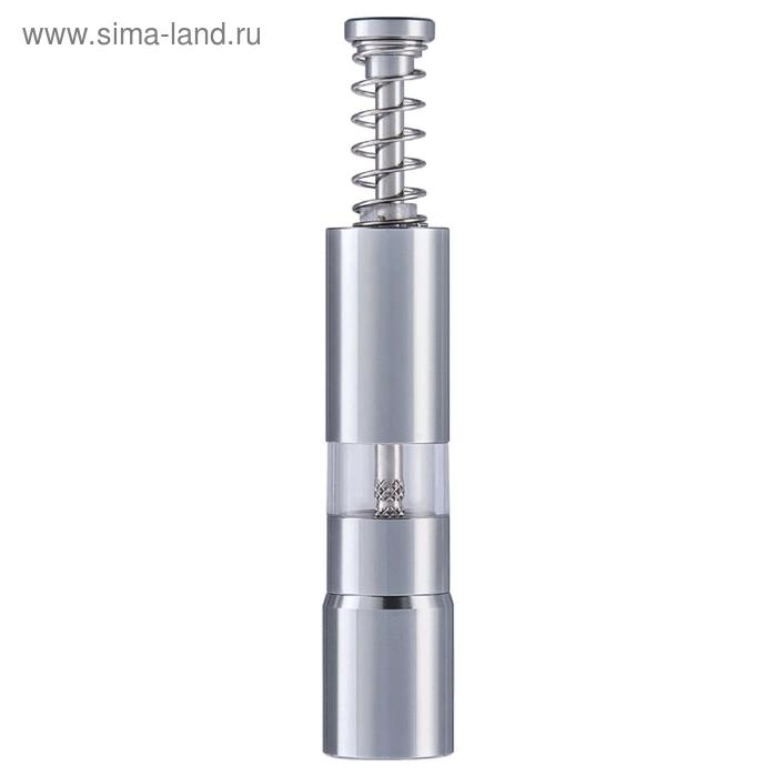 

Мельница для специй Spice-trick, 3×15 см серебристая