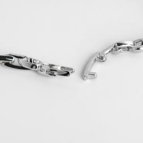 

Браслет со стразами "Волшебство" росточек, цвет белый в серебре,L=18см