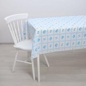 

Скатерть PEVA «Цветы», 150×150 см, цвет МИКС
