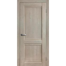 Дверное полотно «Салют-2», 600 × 2000 мм, глухое, цвет дуб эдисон