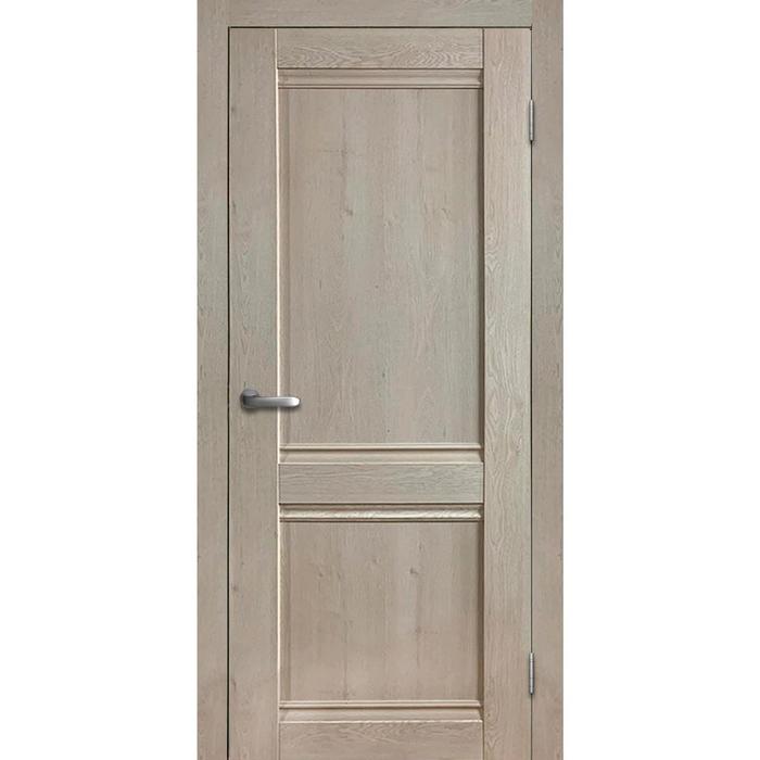 Дверное полотно «Салют-2», 600 × 2000 мм, глухое, цвет дуб эдисон
