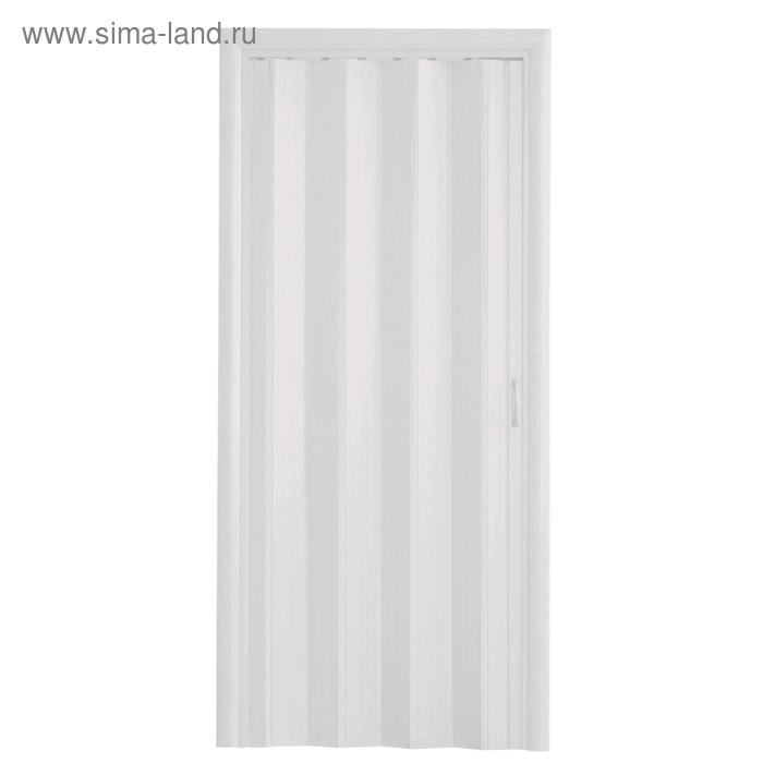 цена Раздвижная дверь «Вика. Комфорт», 620(840) × 2020 мм, пластик, глухое, цвет белый глянец