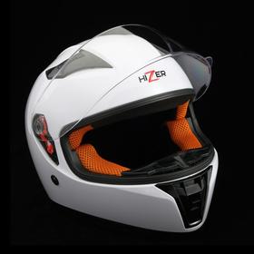 

Шлем мото HIZER 532, размер M, белый