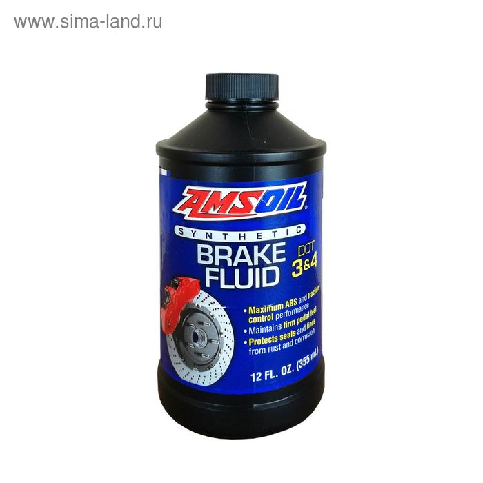 

Тормозная жидкость AMSOIL DOT 3 and DOT 4 Synthetic Brake Fluid, 0,355л