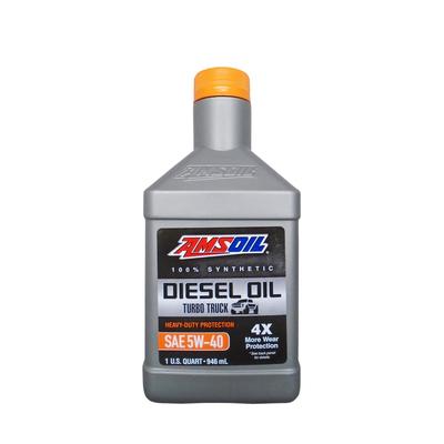 Моторное масло AMSOIL Heavy-Duty Synthetic Diesel Oil SAE 5W-40, 0.946л - Фото 1