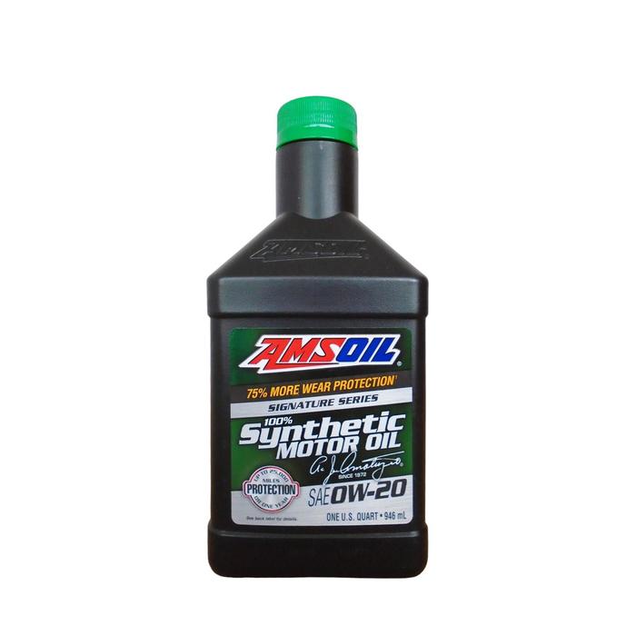 фото Моторное масло amsoil signature series synthetic motor oil sae 0w-20, 0,946л