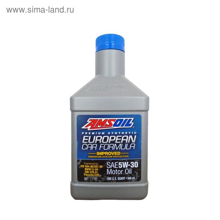 фото Моторное масло amsoil european car formula i-esp synthetic motor oil sae 5w-30, 0,946л