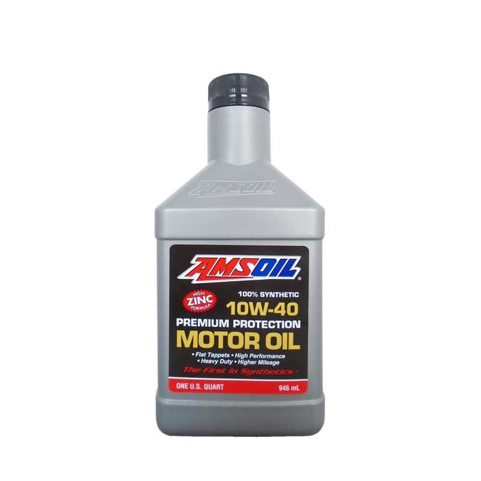 фото Моторное масло amsoil premium protection synthetic motor oil sae 10w-40, 0,946л