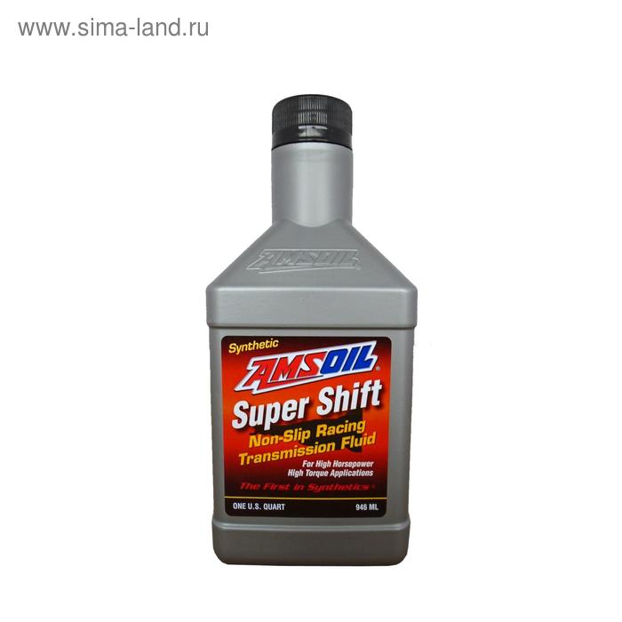 фото Трансмиссионное масло amsoil synthetic super shift racing transmission fluid, 0,946л