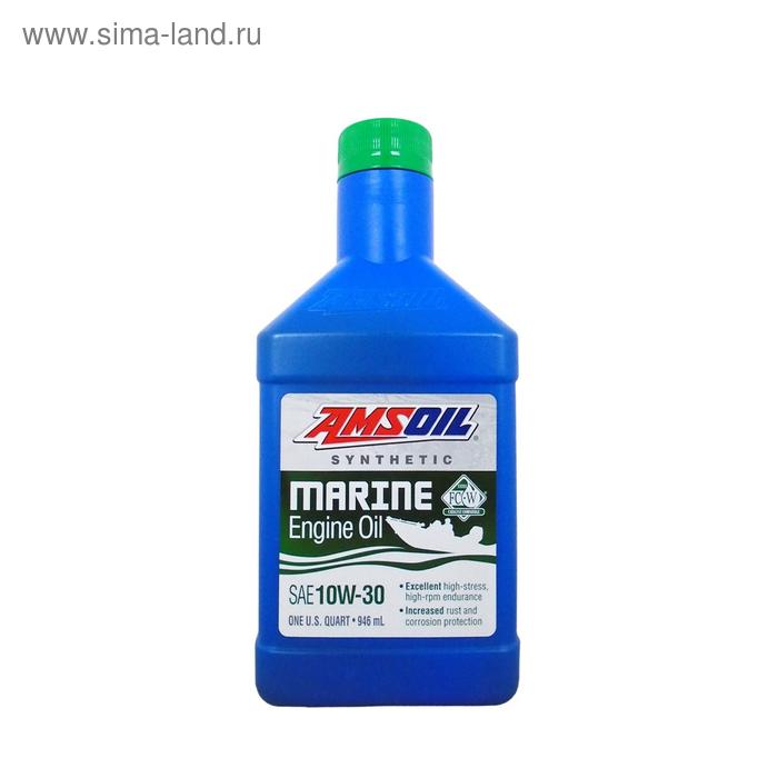 фото Моторное масло для 4т лод.мот. amsoil formula 4-stroke marine synthetic oil sae 10w-30