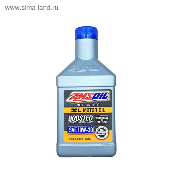 фото Моторное масло amsoil xl extended life synthetic motor oil sae 10w-30, 0,946л