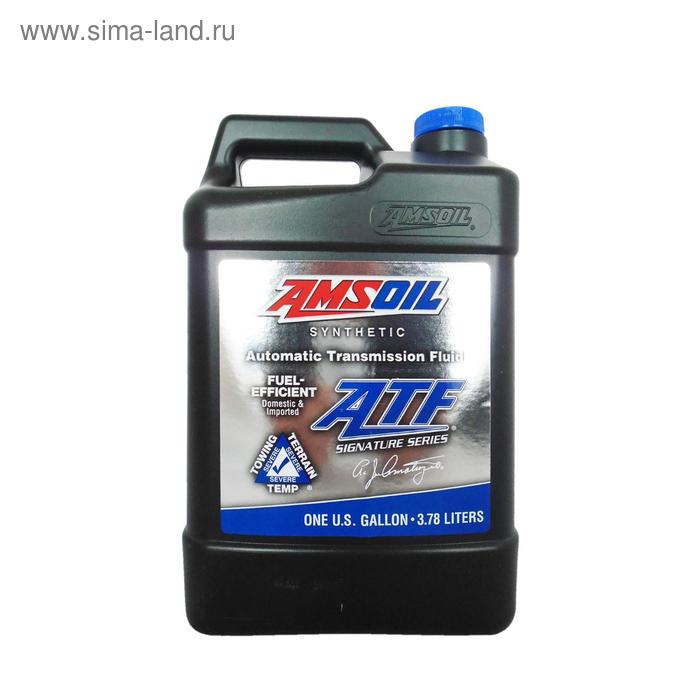 фото Трансмиссионное масло amsoil signature series fuel-efficient synthetic atf, 3,78л