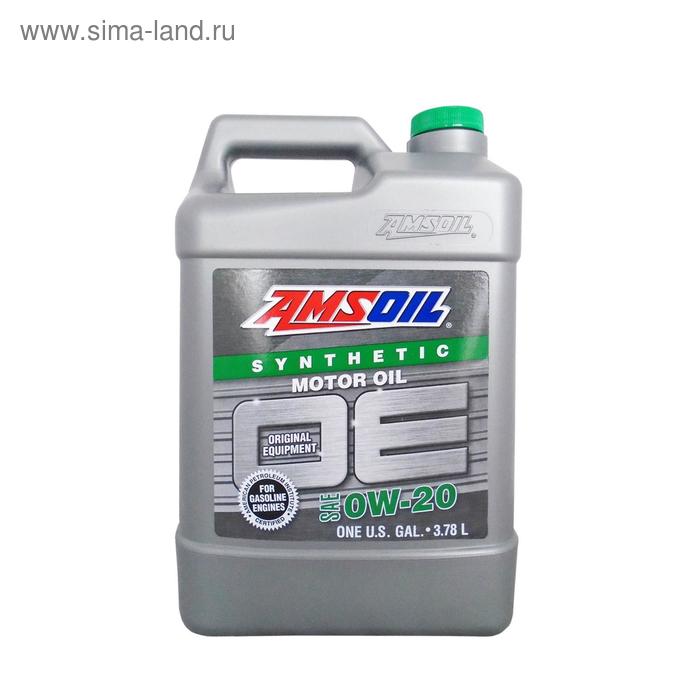 фото Моторное масло amsoil oe synthetic motor oil sae 0w-20, 3,78л